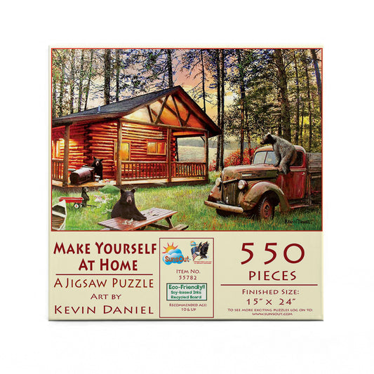 Make Yourself at Home 550 pc  Jigsaw Puzzle 55782