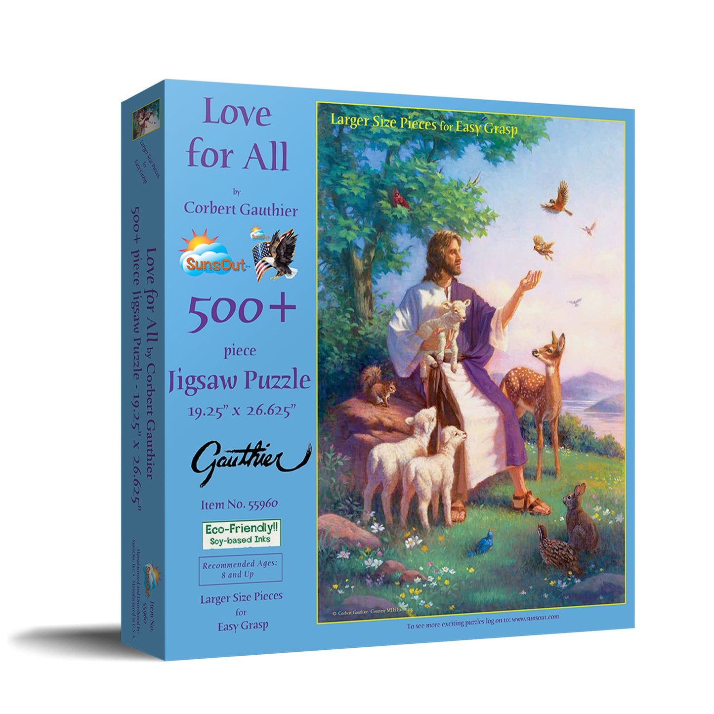 Love for All 500 pc Large Pieces Jigsaw Puzzle 55960