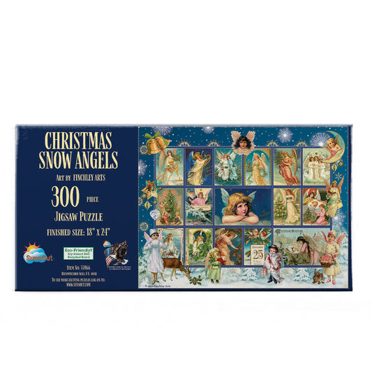 Christmas Snow Angels 300 pc  Jigsaw Puzzle 55966