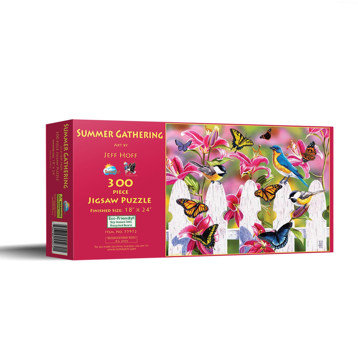 Summer Gathering 300 pc  Jigsaw Puzzle 55972