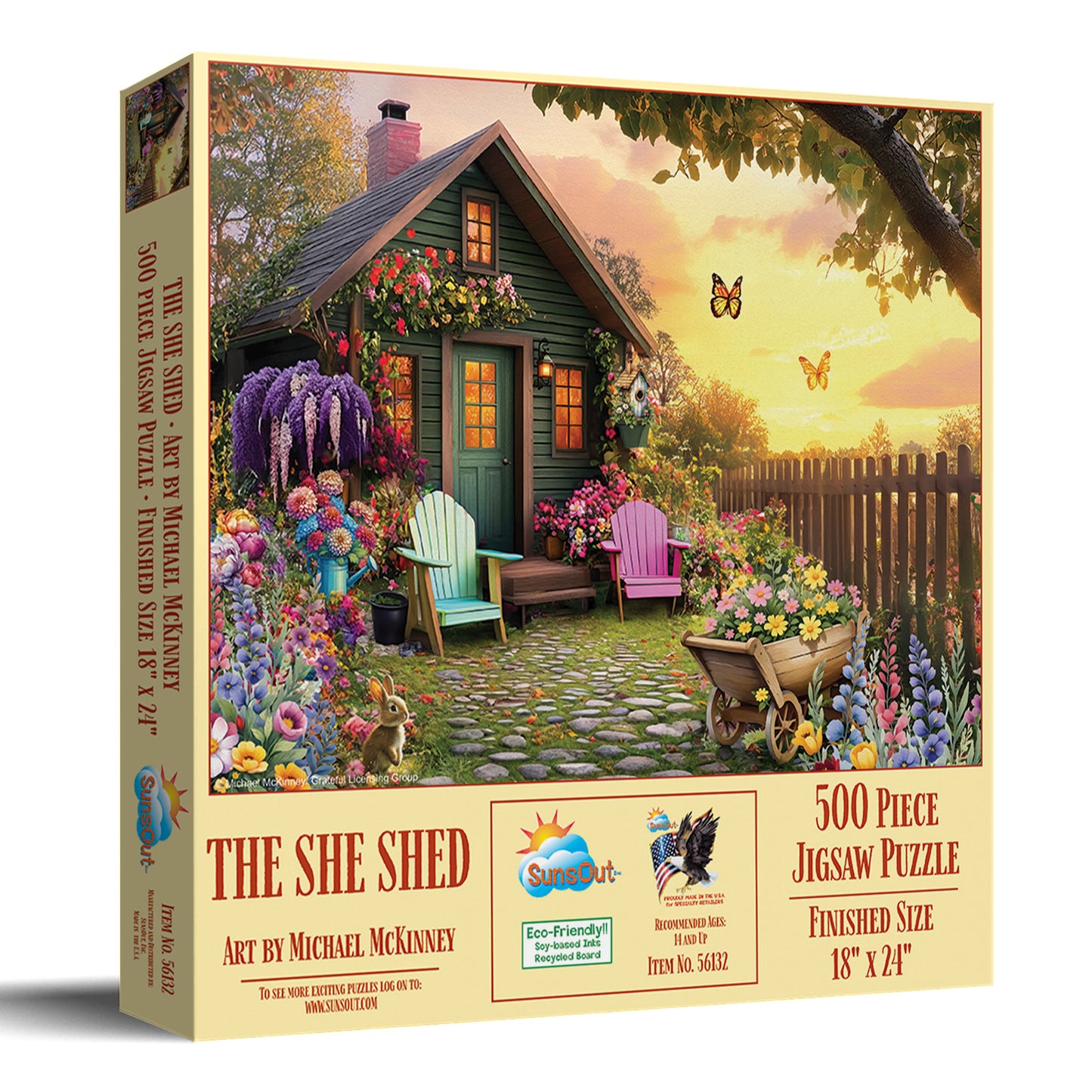 The She Shed 500 pc  Jigsaw Puzzle 56132