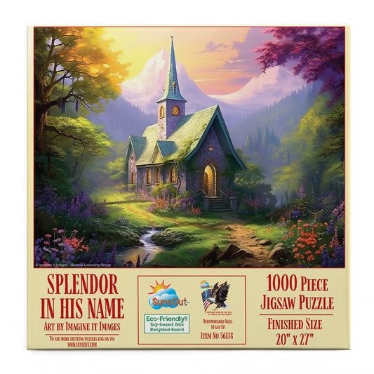 Splendor in His Name 1000 pc  Jigsaw Puzzle 56138