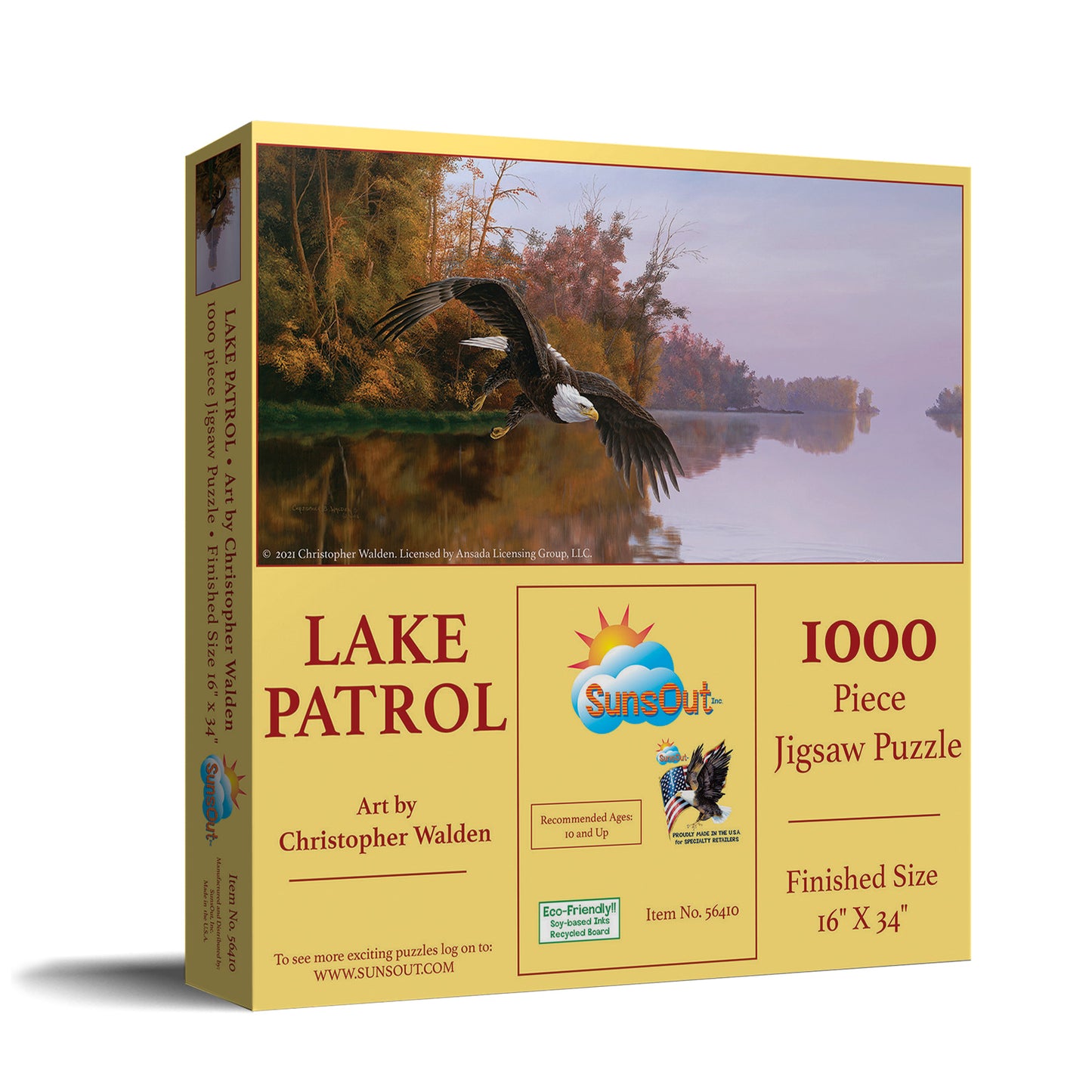 Lake Patrol 1000 pc  Jigsaw Puzzle 56410