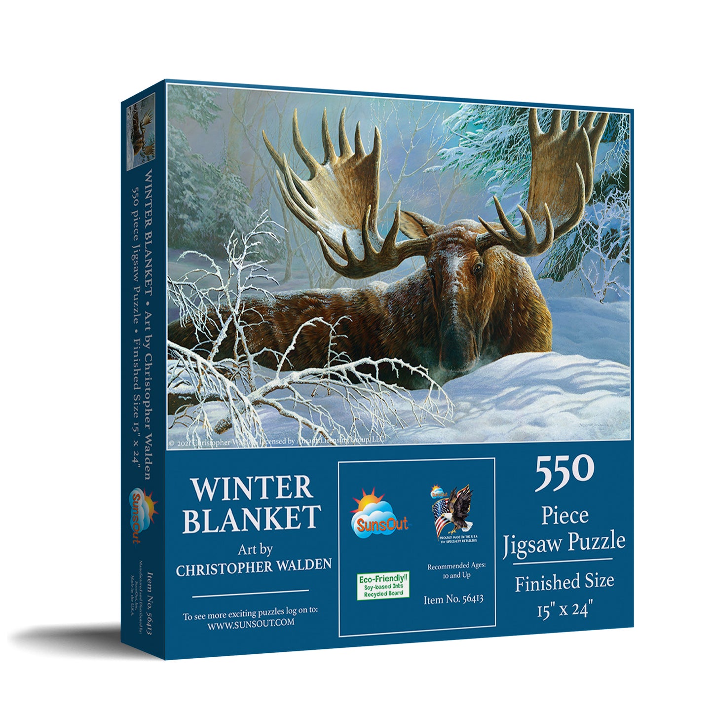 Winter Blanket 550 pc  Jigsaw Puzzle 56413