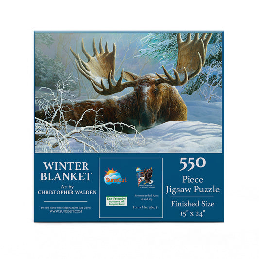Winter Blanket 550 pc  Jigsaw Puzzle 56413