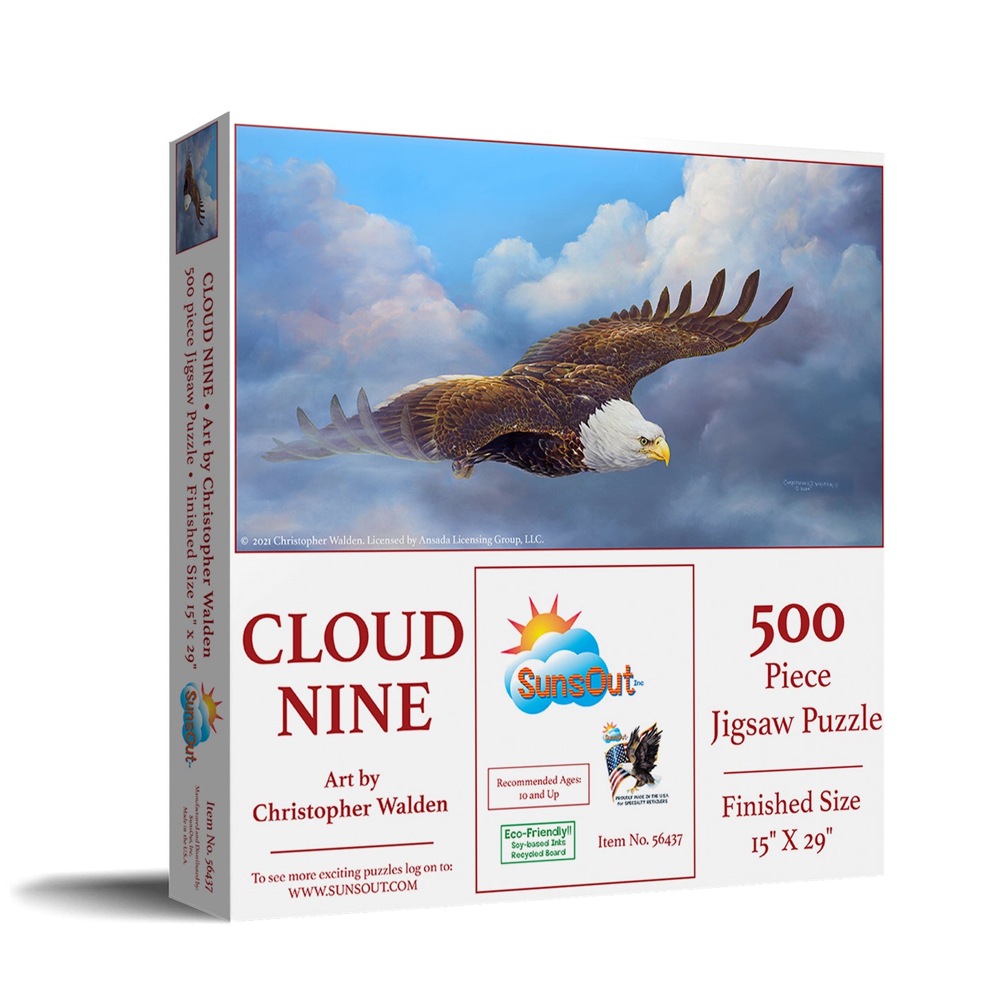 Cloud Nine 500 pc  Jigsaw Puzzle 56437