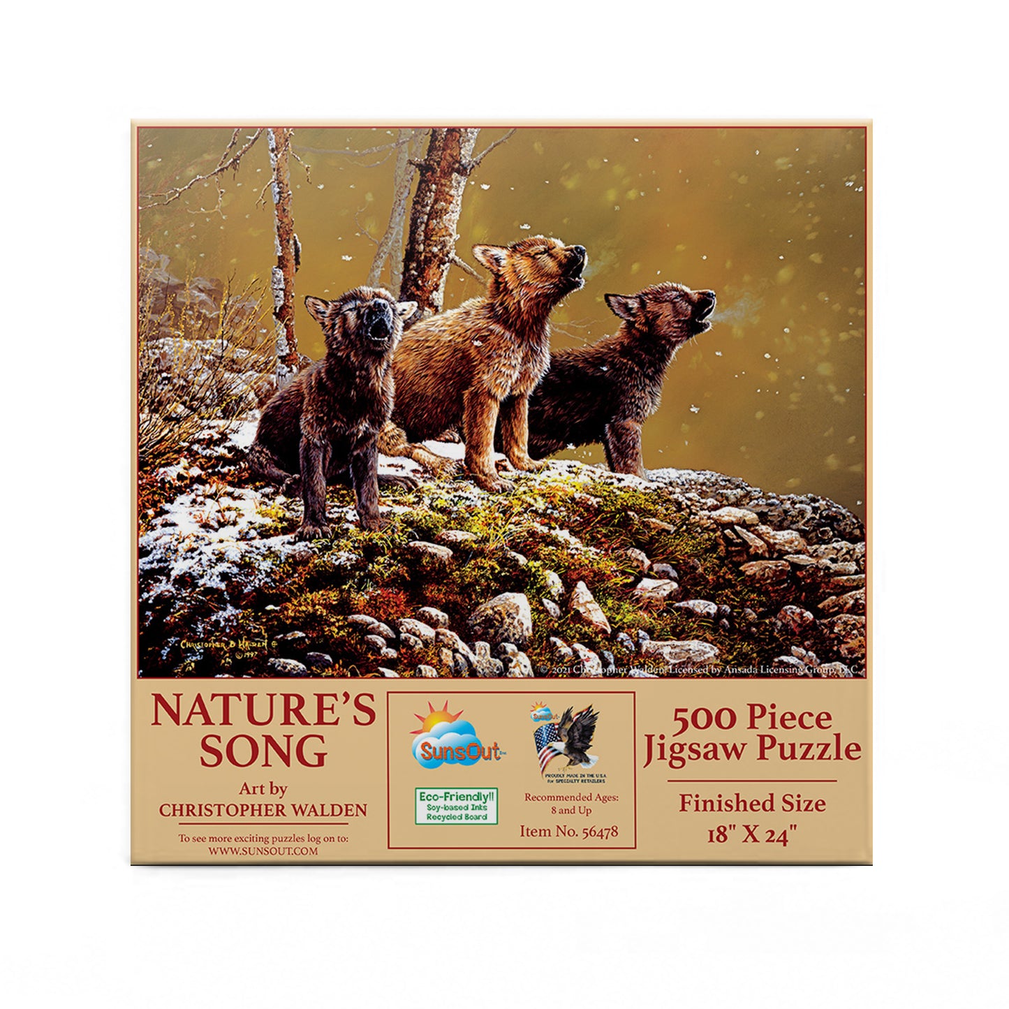 Nature's Song 500 pc  Jigsaw Puzzle 56478