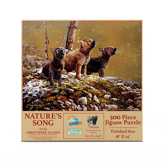 Nature's Song 500 pc  Jigsaw Puzzle 56478
