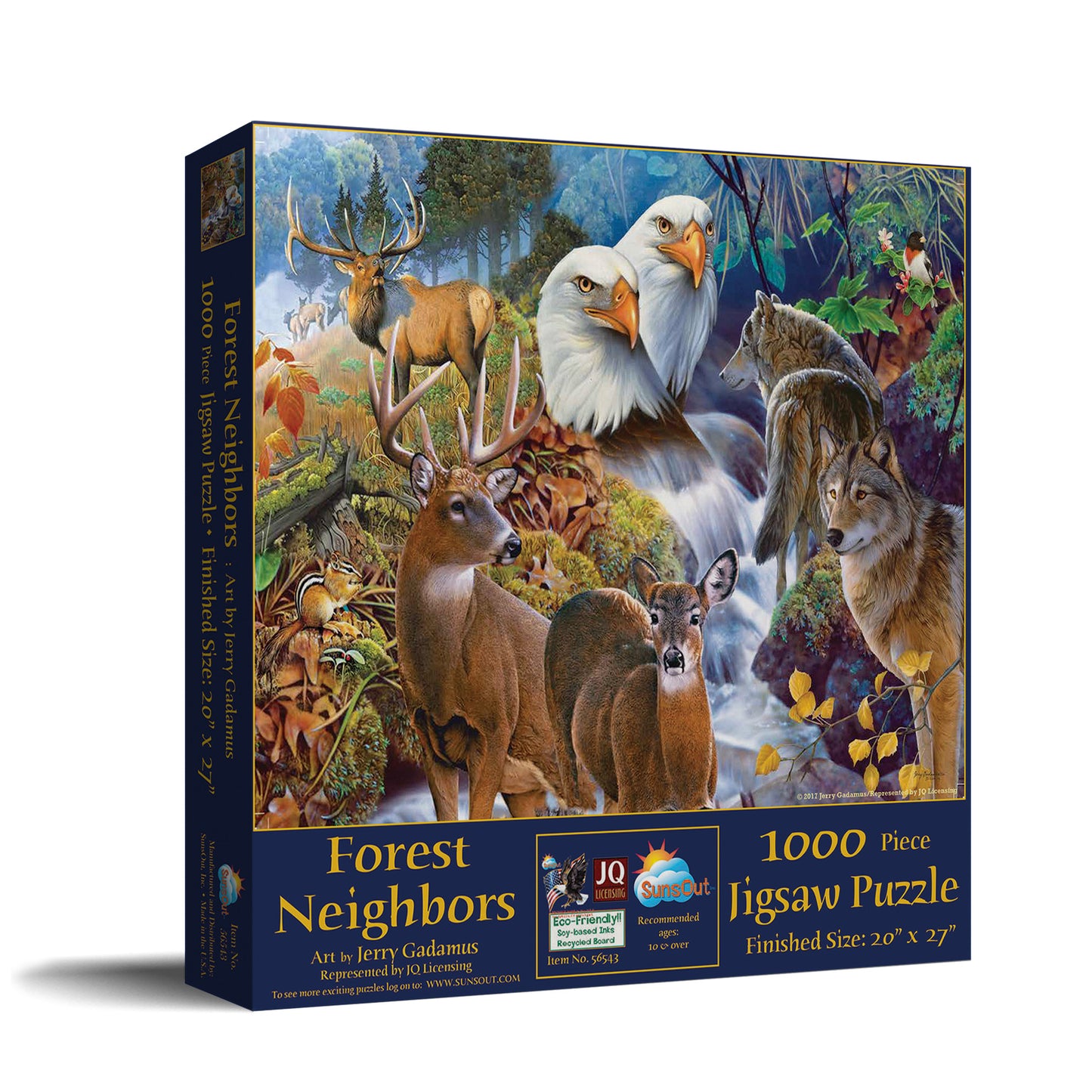 Forest Neighbors 1000 pc  Jigsaw Puzzle 56543