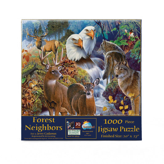 Forest Neighbors 1000 pc  Jigsaw Puzzle 56543