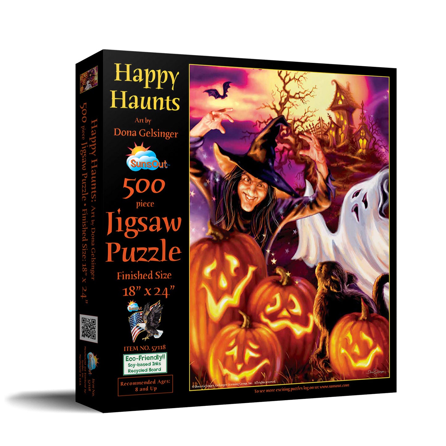 Happy Haunts 500 pc  Jigsaw Puzzle 57118