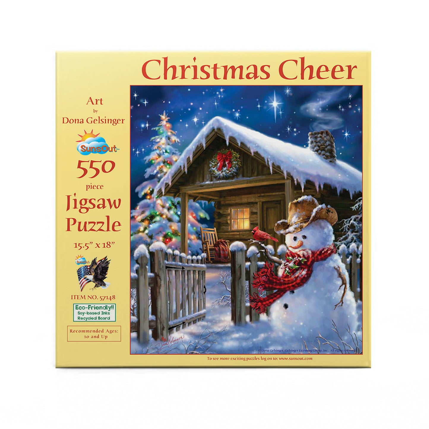 Christmas Cheer 550 pc  Jigsaw Puzzle 57148