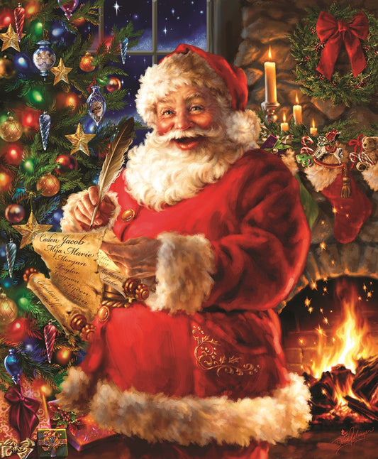 Hes Checking it Twice 1000 pc  Jigsaw Puzzle 57159