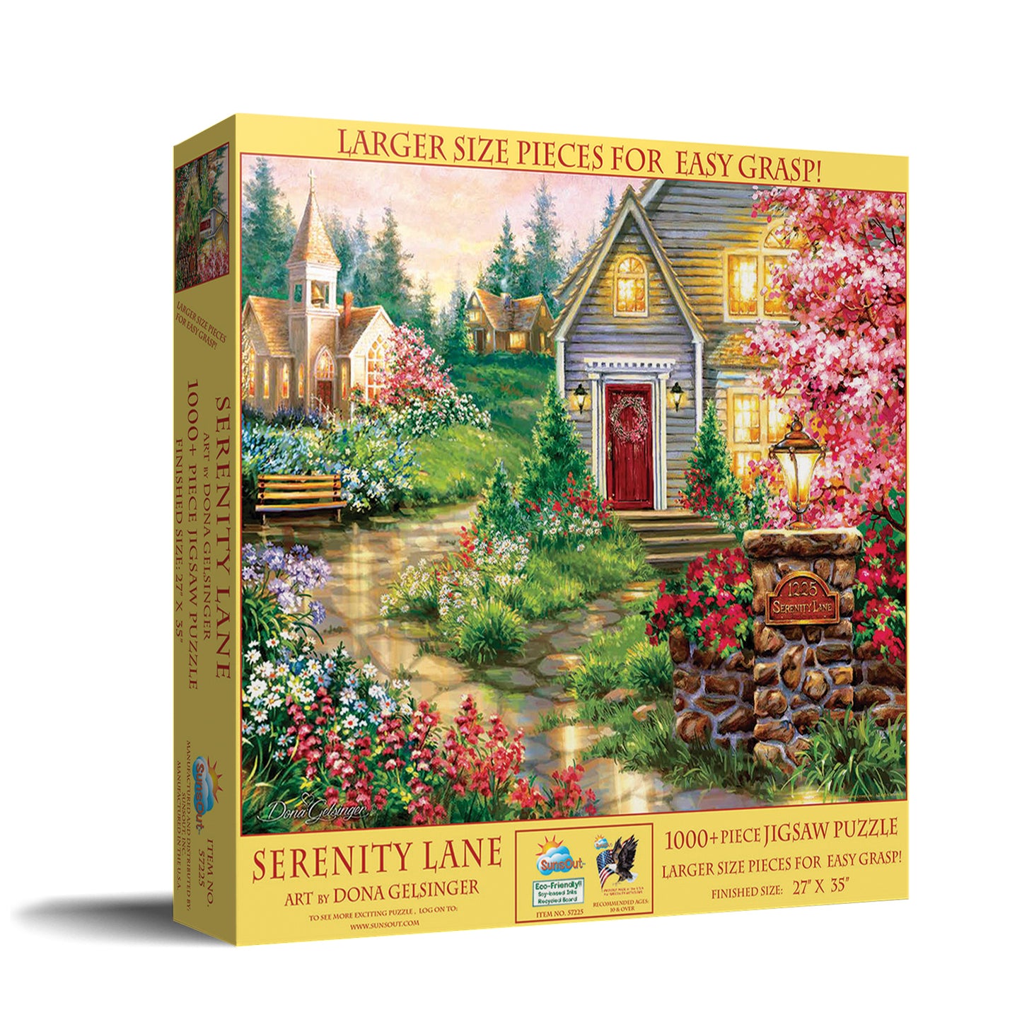 Serenity Lane 1000 pc Large Pieces Jigsaw Puzzle 57225