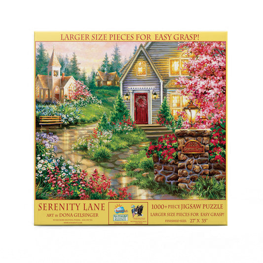 Serenity Lane 1000 pc Large Pieces Jigsaw Puzzle 57225