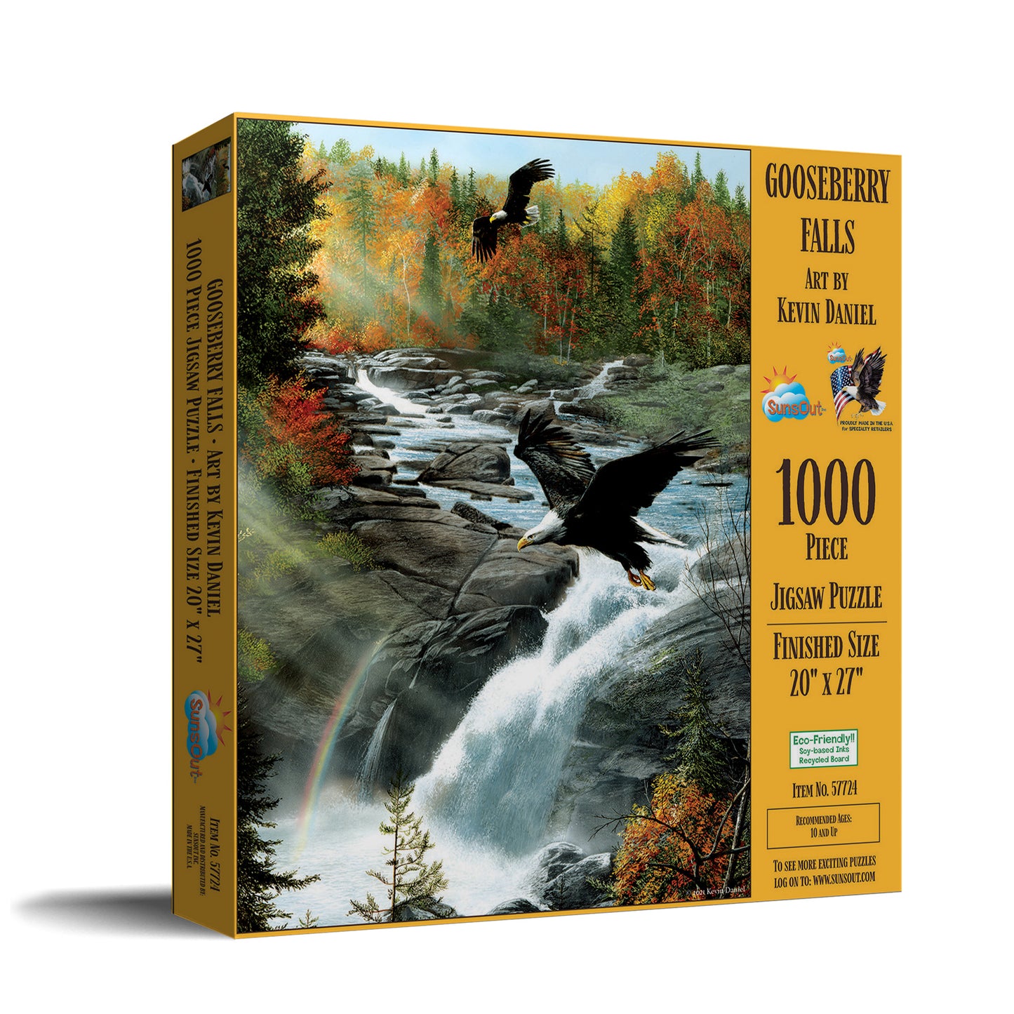 Gooseberry Falls 1000 pc  Jigsaw Puzzle 57724