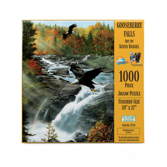 Gooseberry Falls 1000 pc  Jigsaw Puzzle 57724