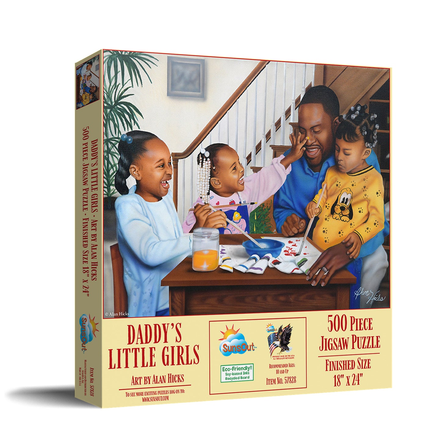 Daddy's Little Girls 500 pc  Jigsaw Puzzle 57828
