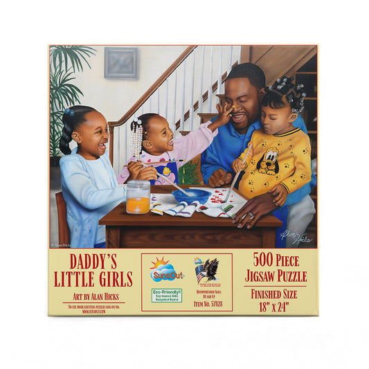 Daddy's Little Girls 500 pc  Jigsaw Puzzle 57828