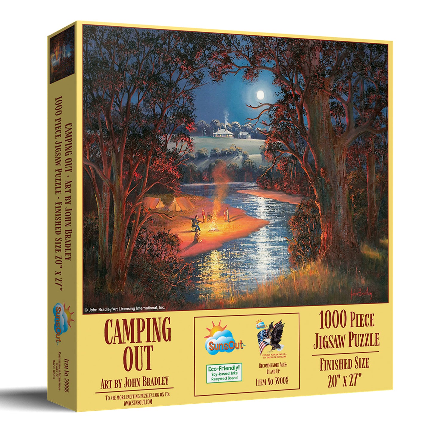 Camping Out 1000 pc  Jigsaw Puzzle 59008
