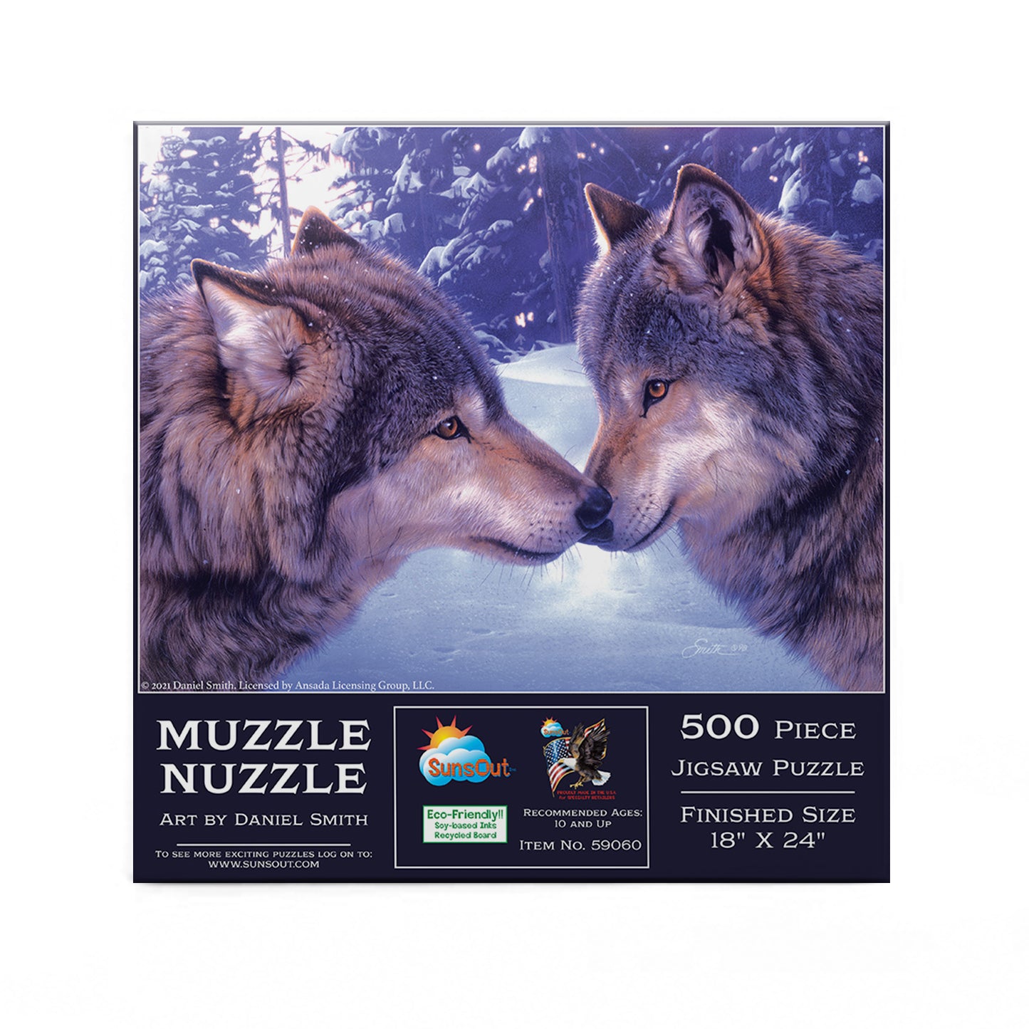 Muzzle Nuzzle 500 pc  Jigsaw Puzzle 59060