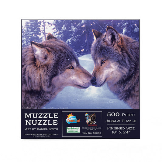 Muzzle Nuzzle 500 pc  Jigsaw Puzzle 59060