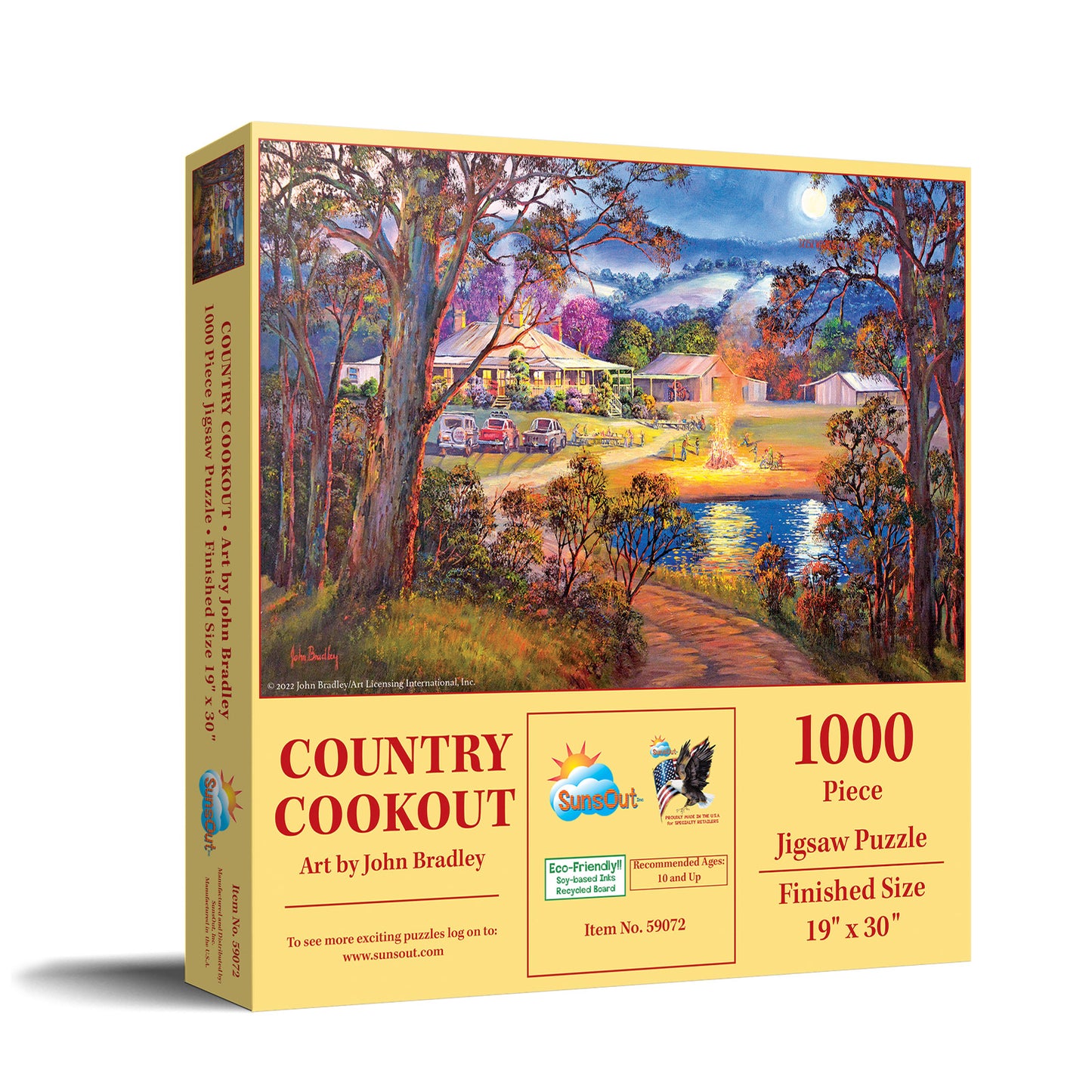 Country Cookout 1000 pc  Jigsaw Puzzle 59072