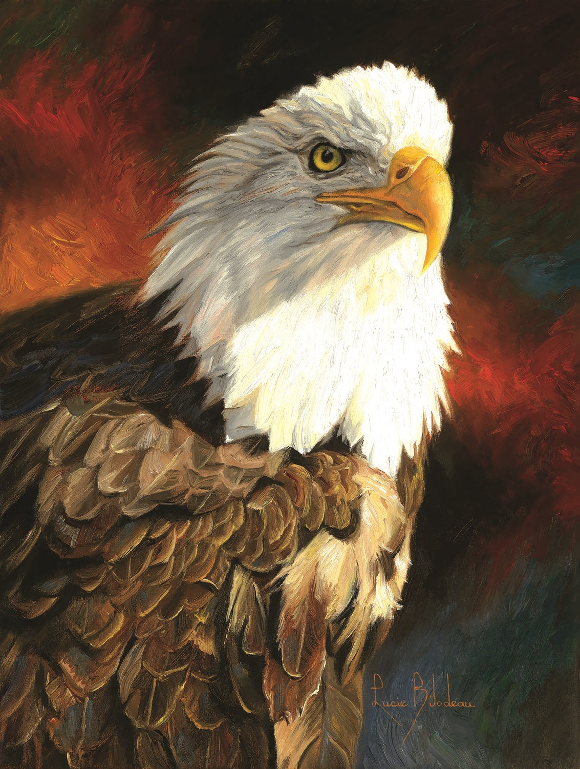 Portrait of an Eagle 300 pc  Jigsaw Puzzle 59136