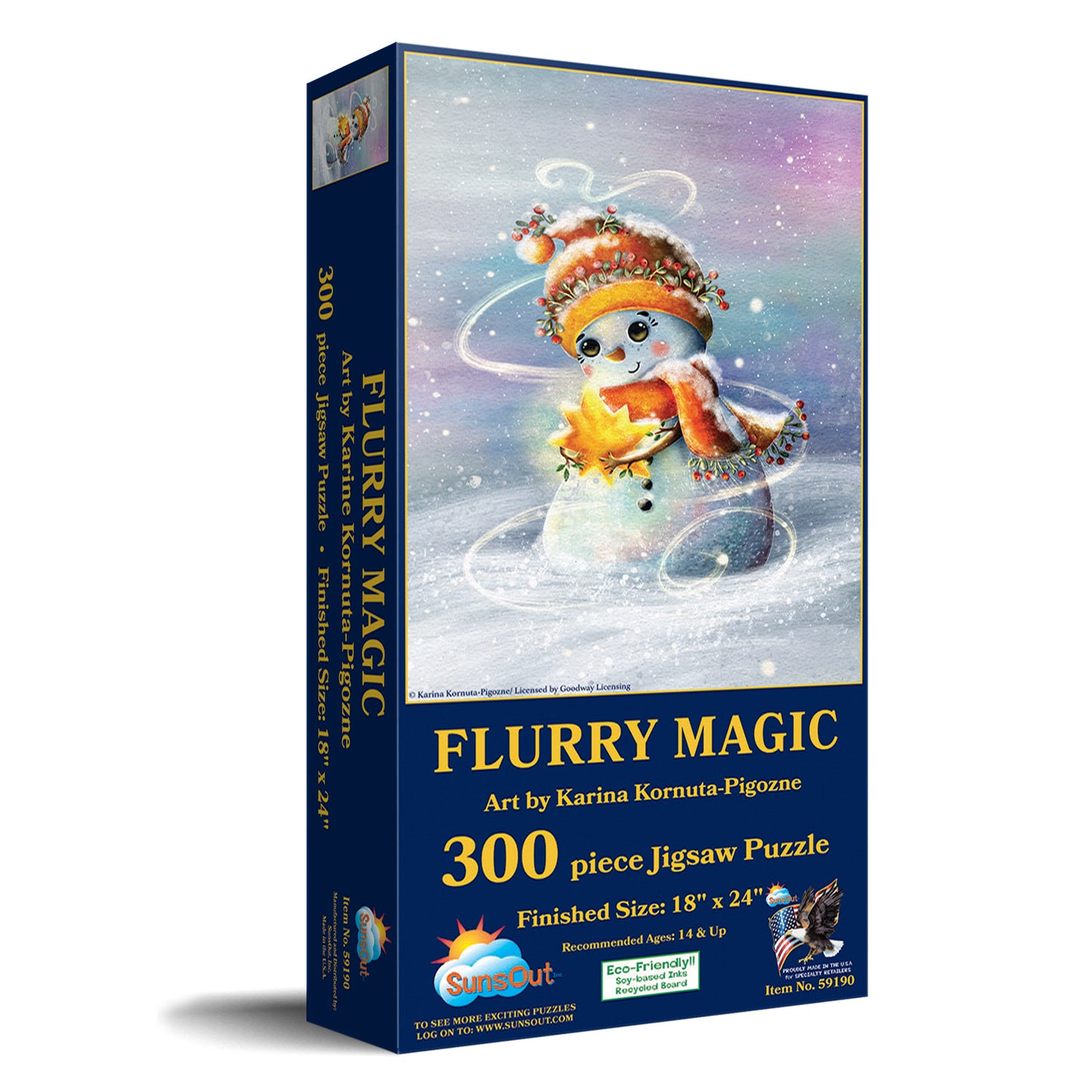 Flurry Magic 300 pc  Jigsaw Puzzle 59190