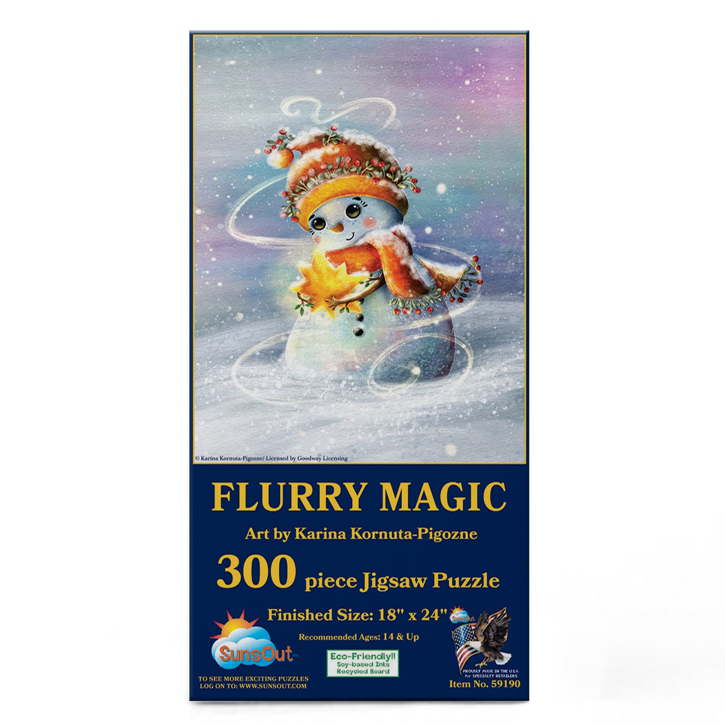 Flurry Magic 300 pc  Jigsaw Puzzle 59190