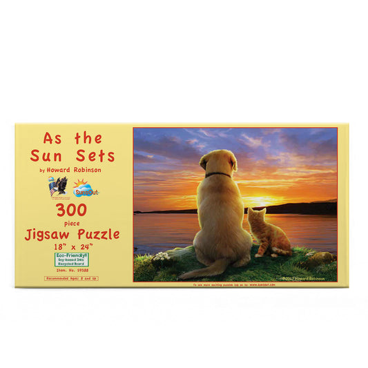 As the Sun Sets 300 pc  Jigsaw Puzzle 59388