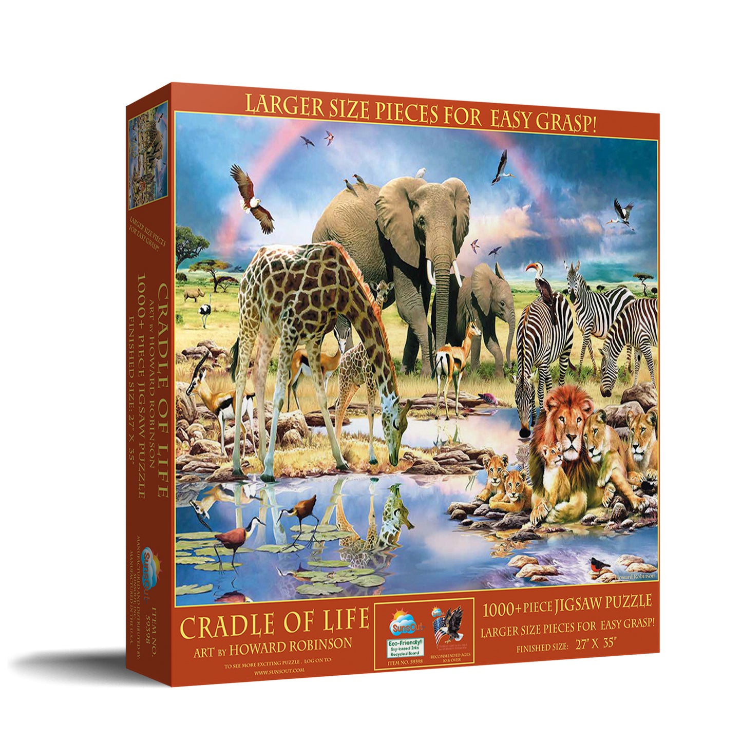 Cradle of Life 1000 pc Large Pieces Jigsaw Puzzle 59398