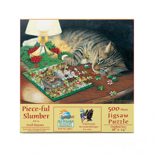 Piece-ful Slumber 500 pc  Jigsaw Puzzle 59621