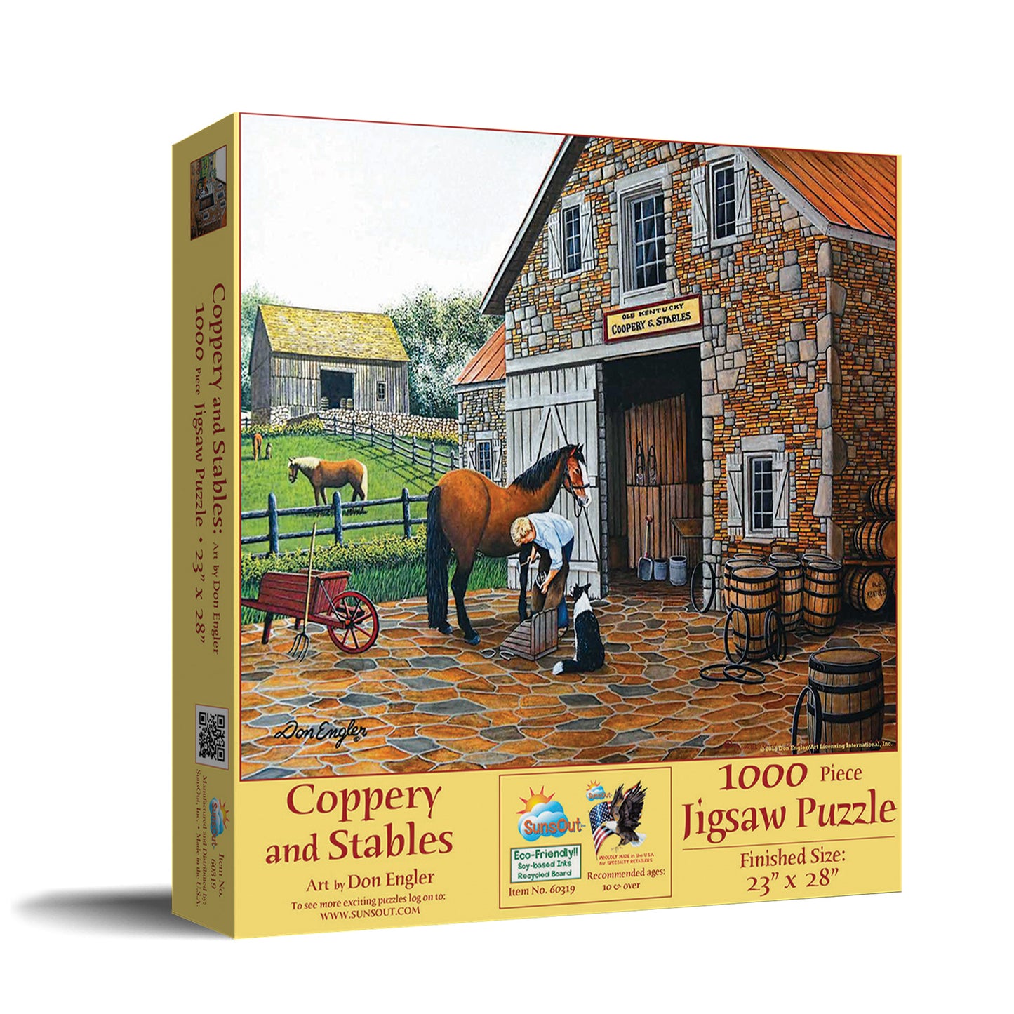 Coppery and Stables 1000 pc  Jigsaw Puzzle 60319