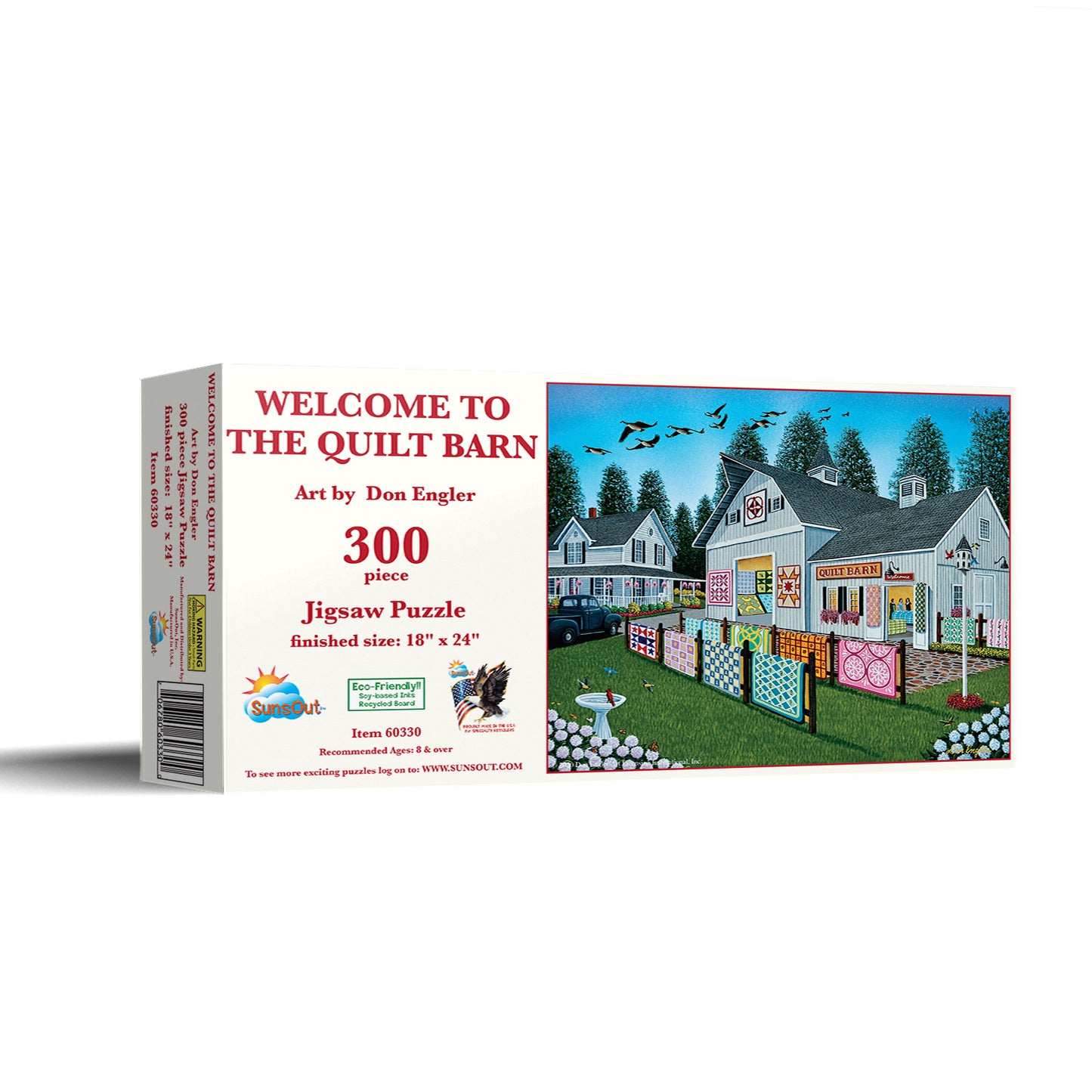 Welcome to the Quilt Barn 300 pc  Jigsaw Puzzle 60330