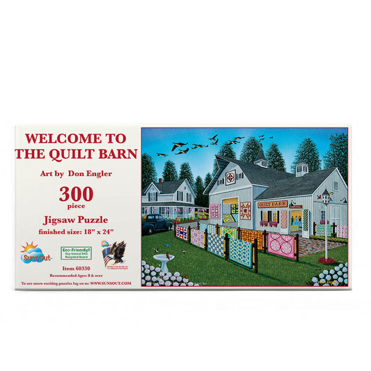 Welcome to the Quilt Barn 300 pc  Jigsaw Puzzle 60330