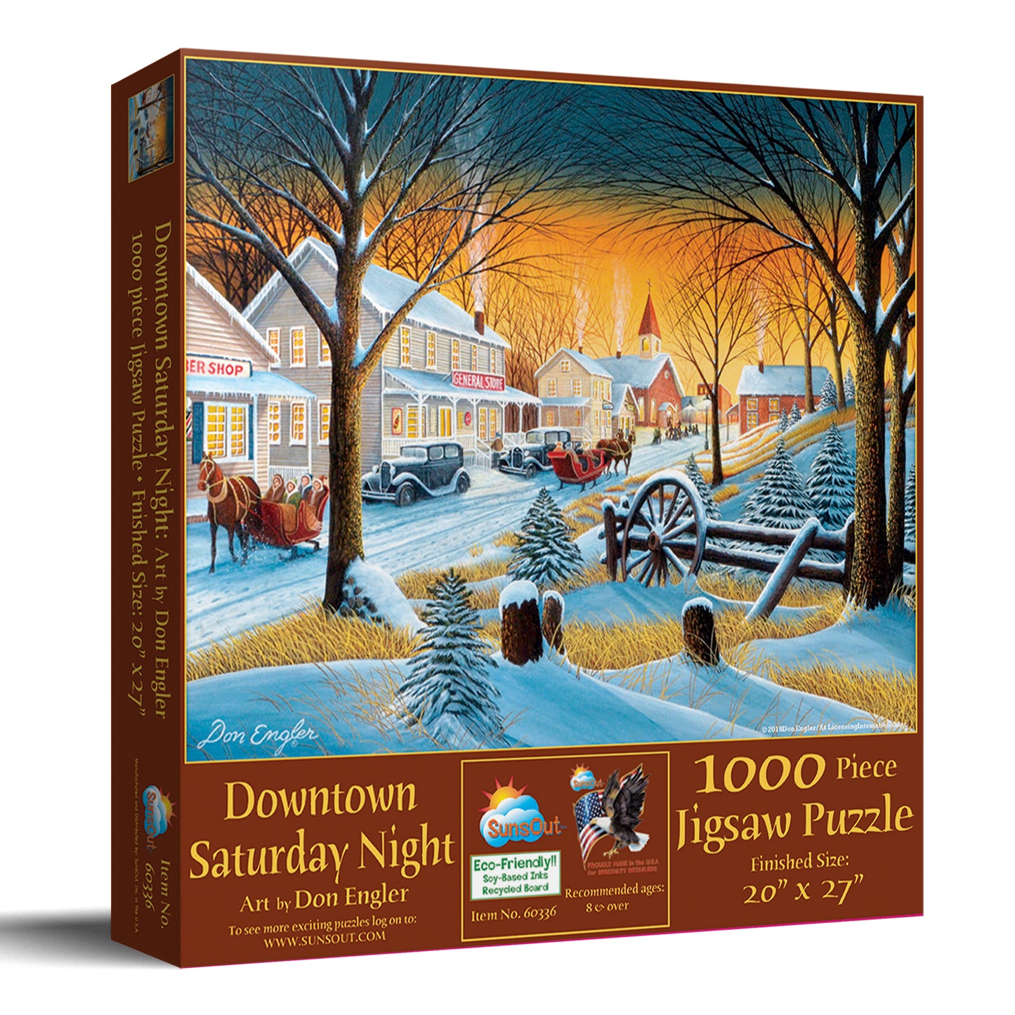 Downtown Saturday Night 1000 pc  Jigsaw Puzzle 60336