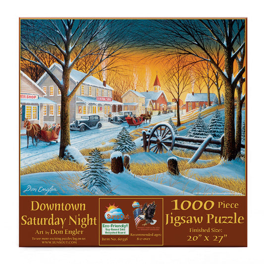 Downtown Saturday Night 1000 pc  Jigsaw Puzzle 60336