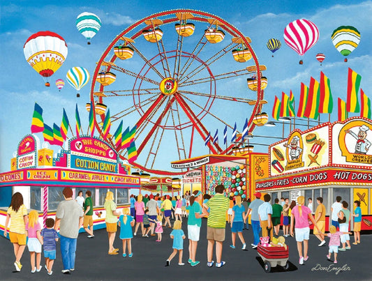 On the Midway 300 pc  Jigsaw Puzzle 60346
