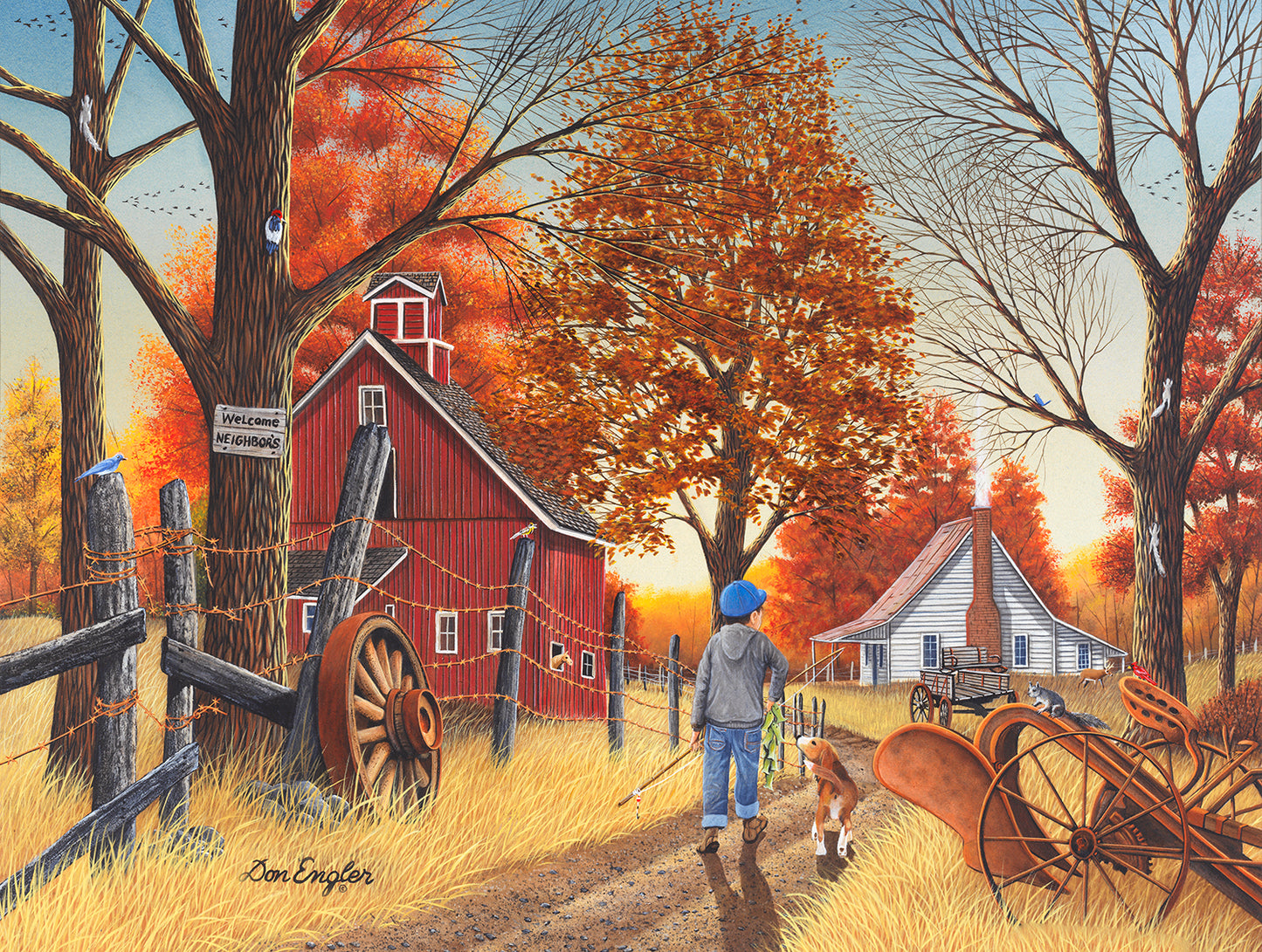 Welcome New Neighbors 500 pc  Jigsaw Puzzle 60351