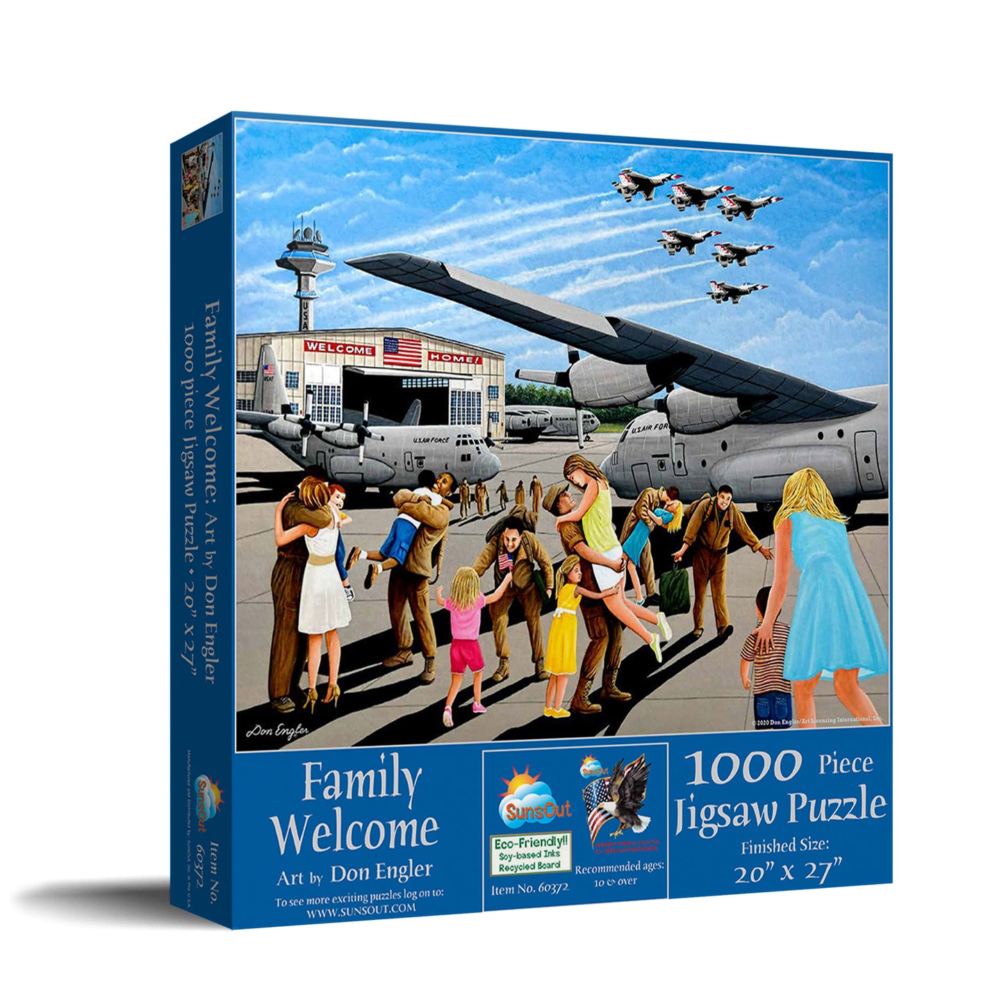 Family Welcome 1000 pc  Jigsaw Puzzle 60372