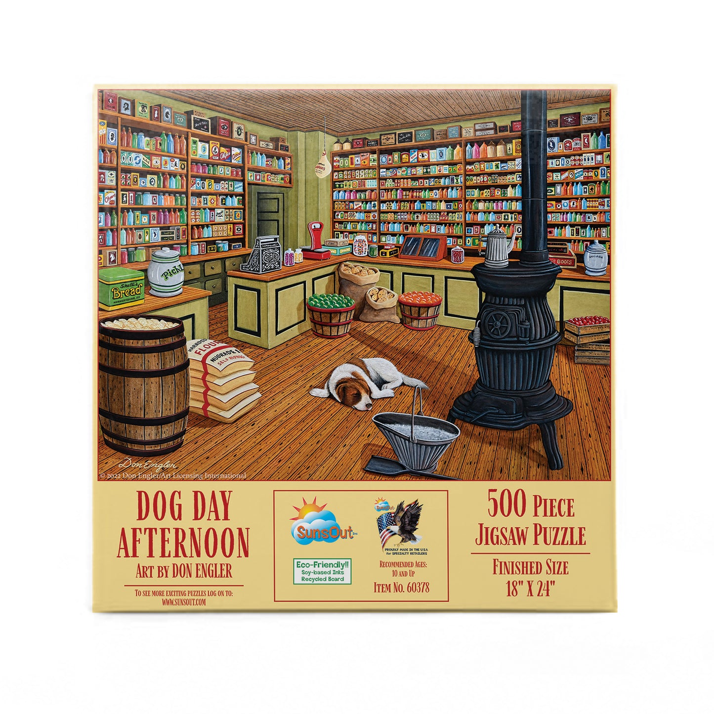 Dog Day Afternoon 500 pc  Jigsaw Puzzle 60378