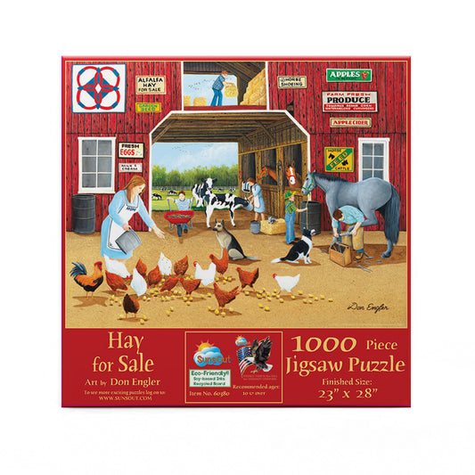 Hay For Sale 1000 pc  Jigsaw Puzzle 60380
