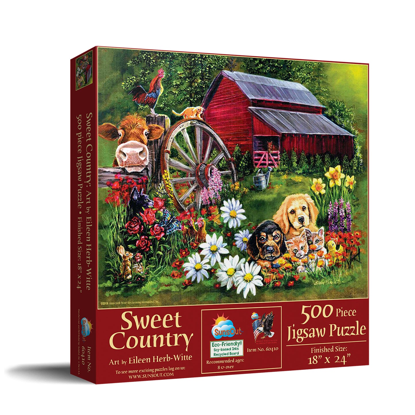 Sweet Country 500 pc  Jigsaw Puzzle 60410