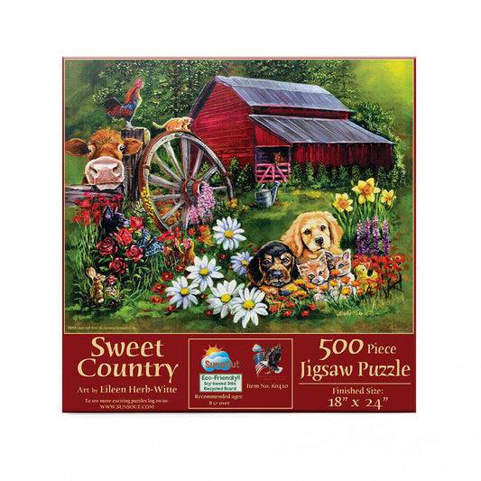 Sweet Country 500 pc  Jigsaw Puzzle 60410