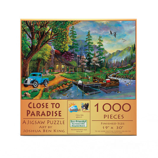 Close to Paradise 1000 pc  Jigsaw Puzzle 60435
