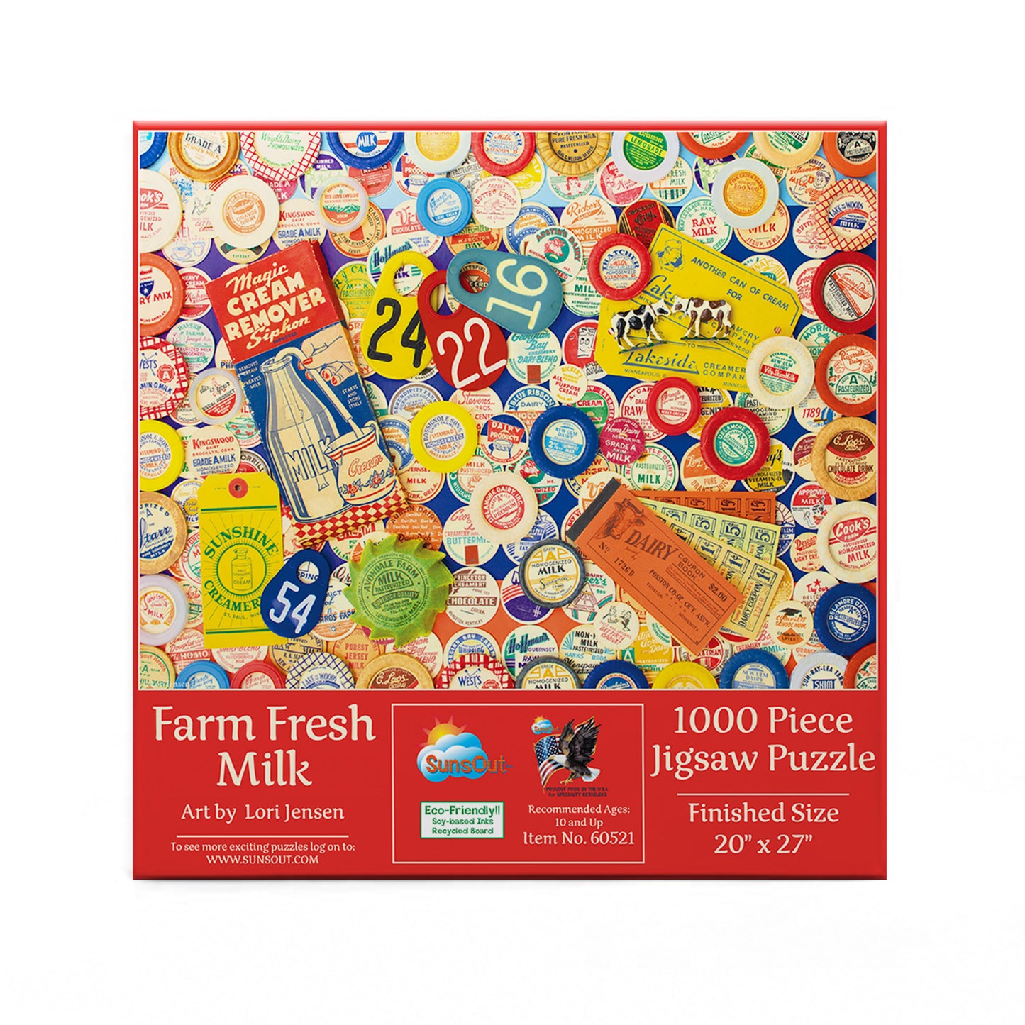 Fresh Milk 1000 pc  Jigsaw Puzzle 60521