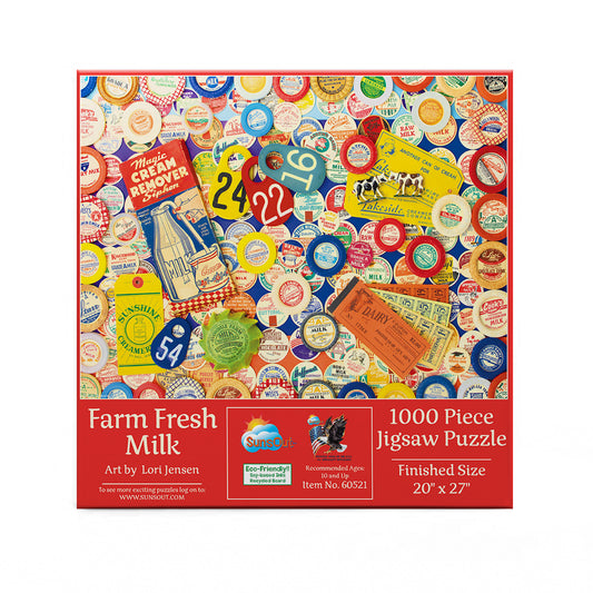 Fresh Milk 1000 pc  Jigsaw Puzzle 60521