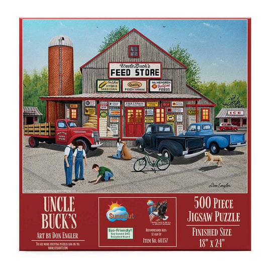Uncle Buck's 500 pc  Jigsaw Puzzle 60357