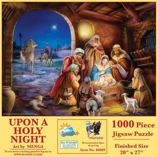 Upon A Holy Night 1000 pc  Jigsaw Puzzle 60609